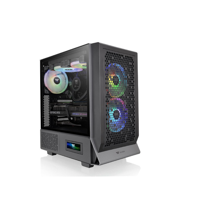 Корпус Thermaltake Ceres 300 TG ARGB Snow Mid-Tower ATX/E-ATX, білий, з 3-ма ARGB вентиляторами 140мм та загартованим склом