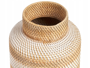 Декоративна керамічна ваза RENUN, 36 см, натуральний колір