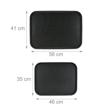 Relaxdays Serving Tray, 2-Piece Set