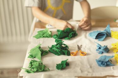 Ножиці Fiskars Classic для хобі, 13 см, для правшів і лівшів, нержавіюча сталь, пластикові ручки, помаранчеві