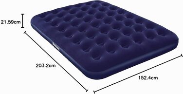 Повітряний матрац двопомісний Bestway 67003N Queen size, 203 x 152 x 22 см