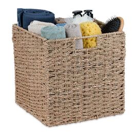 Woven Seagrass Storage Basket