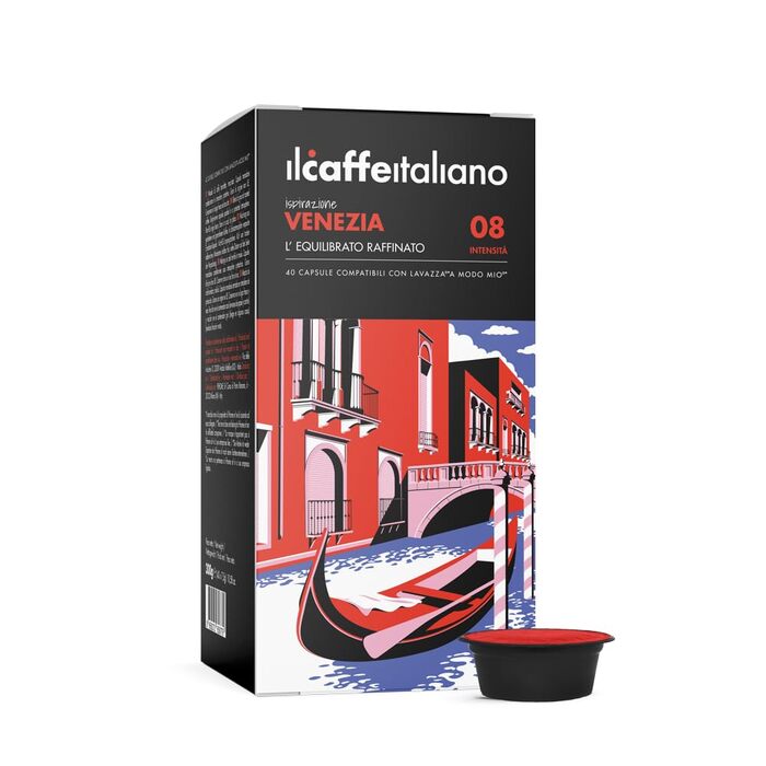 Набір кавових капсул Il Caffè Italiano Venezia, сумісні з Lavazza A Modo Mio, 120 шт по 7.5 г