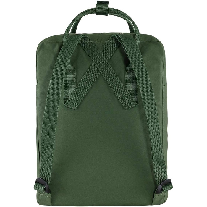 Рюкзак Fjällräven Kånken унісекс, 16 л, зелений, 38x27x13 см