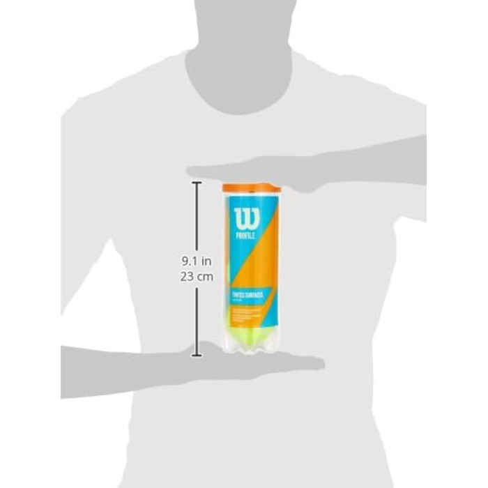 Тенісні м'ячі Wilson Prime All Court - універсальні, жовті, упаковка 4 банки (12 м'ячів)