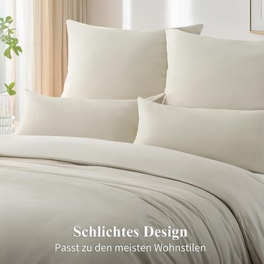 Комплект постільної білизни RUIKASI з бавовни 4-х частинний - сірий, двоколірний комплект з блискавкою (Антрацит та світло-сірий)