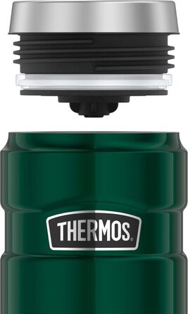 Термокружка туристична Thermos King, нержавіюча сталь, 470 мл, зелений (Pine Green)