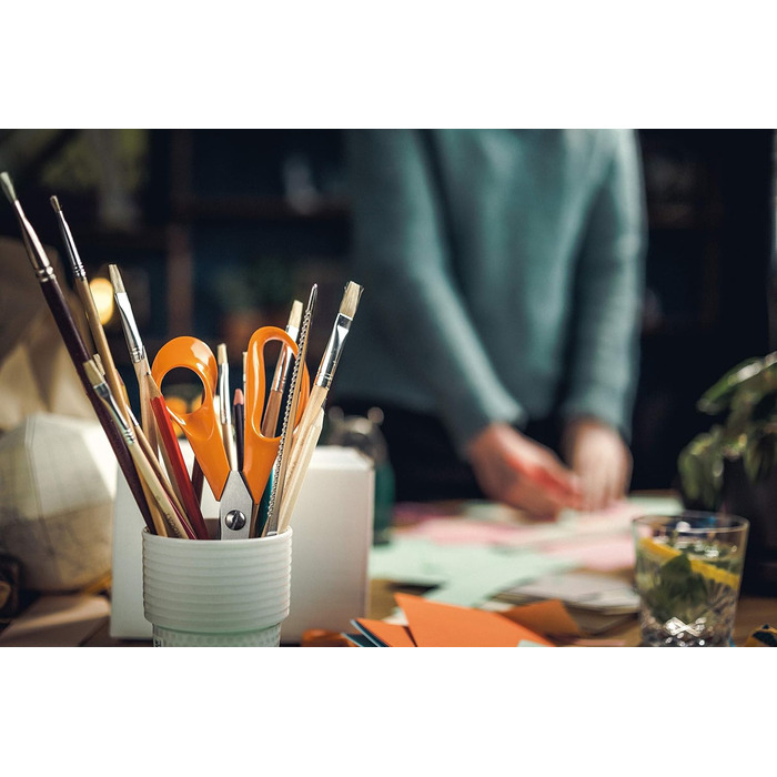 Універсальні ножиці Fiskars для правші, 21 см, якісна сталь/пластик, серія Classic, 1000815