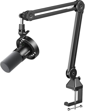 Мікрофон MAONO PD300XS для подкастів, стрімінгу та студійної звукозапису: динамічний XLR/USB мікрофон з шумозаглушенням, 192kHz-24Bit Hi-Fi