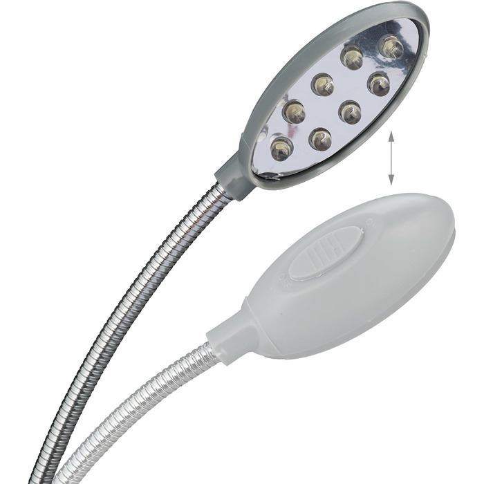 Підставка для ноутбука Relaxdays з LED-підсвічуванням, сіра - портативна, з тримачем для напоїв