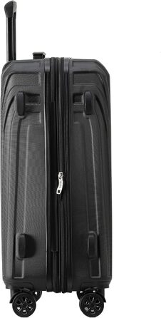 Валіза BEIBYE, рол-валіза, жорсткий корпус, TSA замок, подвійні колеса, розширення, темно-зелений (76 см)