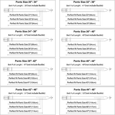 Чоловічий шкіряний ремінь GSG Since 1998 - класичний дизайн, 37 мм, для бізнесу та офіційних заходів, у подарунковій коробці (42-46 дюймів, Темно-червоно-коричневий)