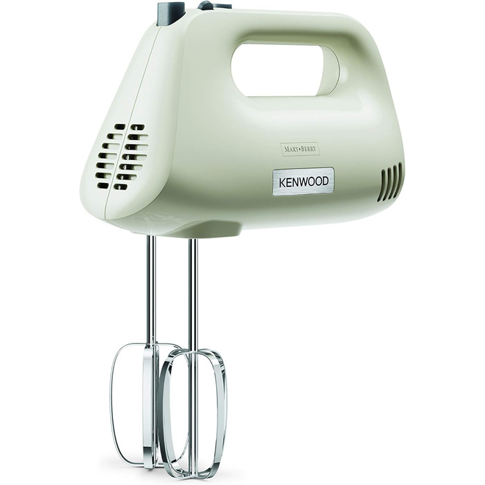 Електричний міксер Kenwood Handrührer з нержавіючої сталі, 5 швидкостей, 450 Вт, срібний (HMP30.A0CR)