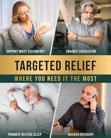 Браслет на руку чоловічий MagnetRX® з чистої міді – Мідний браслет для чоловіків для магнітної терапії – Ідеально при артриті та синдромі карпального тунелю – З інструментом для регулювання розміру (Ірландський бамбук, Copper Cuff)