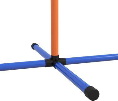 Набір для аджиліті PawHut для собак, 8 предметів, для вулиці, з тканинними стовпчиками, регульоване кільце для стрибків, бар'єри, зона відпочинку, тенісні м'ячі, свисток, шорти для тренувань