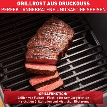 Аерофритюрниця Tefal EY501A Easy Fry & Grill 4,2 л, 2-в-1, технологія Extra Crisp, енергозберігаюча, таймер, гриль, біла