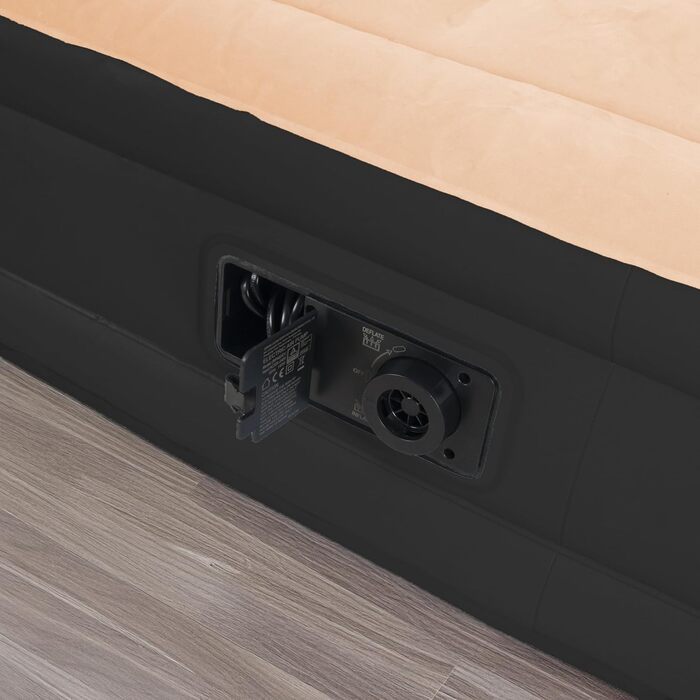 Надувний матрац Avenli для 2 осіб з вбудованим насосом, 196x97x47 см - для кемпінгу та дому