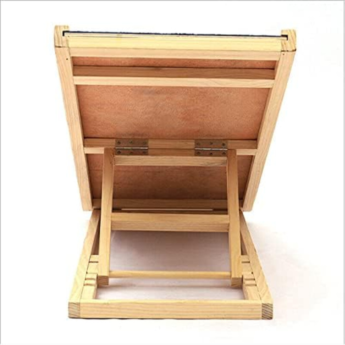 Рампа для собак Hunderampe: складана дерев'яна пандус для маленьких та великих собак. 4 секції, регульована висота 30-60 см. Підходить для ліжка, дивана, авто. Антиковзка, 100 x 40 x 30/40/50/60 см