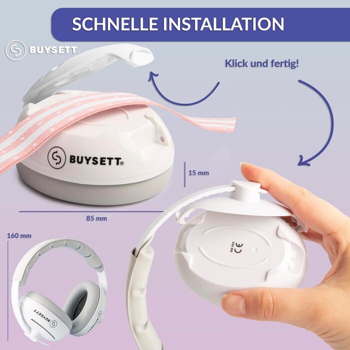 Наголовники для захисту вух дитини - зручні навушники для дітей, шумопоглинання, ідеально для повсякденного використання