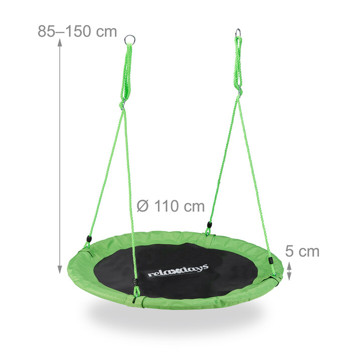 Relaxdays Nest Swing 110 cm