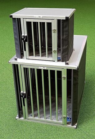 Callieway® ALU DOGBOX - алюмінієва переноска для собак (XL/S)