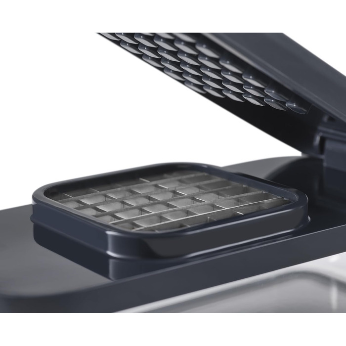 Набір Joseph Joseph Multi-Prep Compact 4-в-1: овочевий тертак, шинкер для цибулі, нарізчик для картоплі фрі, тертак для сиру, нарізчик Julienne з контейнером