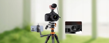 Відеоштатив K&F Concept K234A7 з гідравлічною головкою FH-03