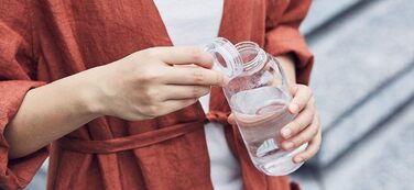 KINTO 500ml Water Bottle 500ml Amber