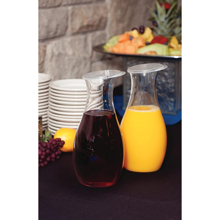 Carlisle 7090307 Cascata Carafe made of shatterproof polycarbonate, 1.5L, clear