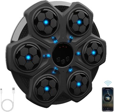 Музична боксерська машина Sunshine Smile - Liteboxer, Bluetooth, регулювання швидкості, настінна установка