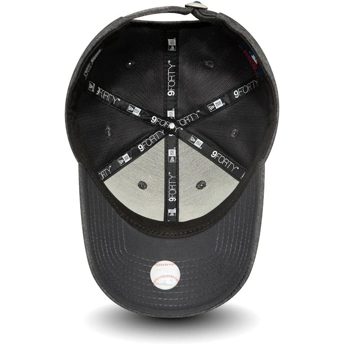 Кепка New Era New York Yankees 9forty для жінок, регульована, сіра (Tech Jersey)