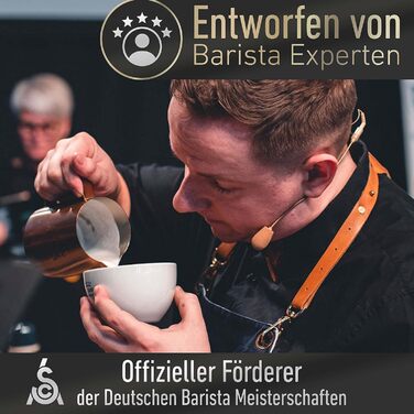 Френч-прес з нержавіючої сталі Barista Legends 1 л - матовий сріблястий