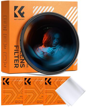 Фільтр світловий K&F Concept Nano B-Serie Halo 82mm для створення ефектів завихрення та тунельного зору