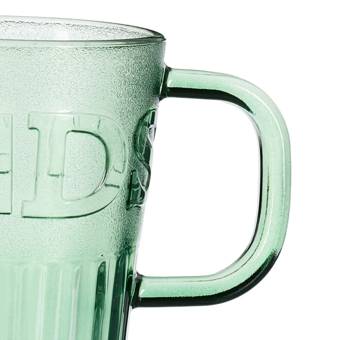 Relaxdays Set of 4 Handle Glasses