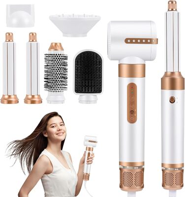 Air Styler 7 в 1: Фен, плойка, щітка для волосся, дифузор – 7 функцій для всіх типів волосся