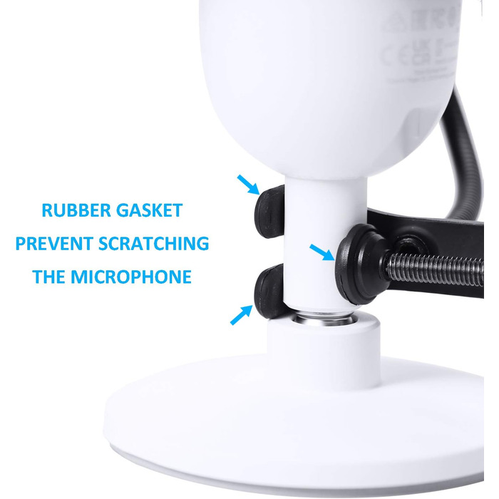 Тримач мікрофона YOUSHARES для Razer Seiren Mini та V3 Mini - професійний кріплення з поп-фільтром та вітрозахистом для геймінгу, стрімінгу та подкастингу