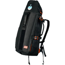 Рюкзак-переноска для собак Little Chonk Maxine One Medium, чорний, для середніх порід, регульований, для подорожей та хайкінгу