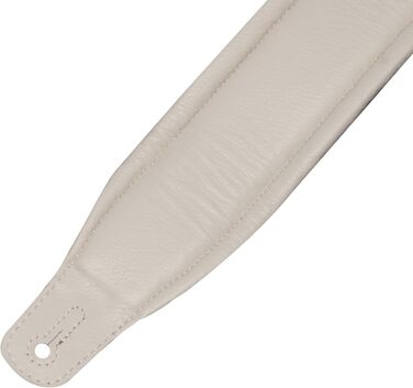 Гітарний ремінь Levy's Leathers Amped Series з натуральної шкіри (Колір: Коричневий / Кремовий)