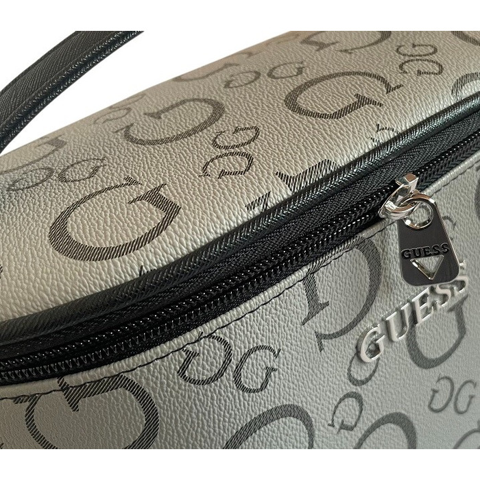 Косметичка Guess Rhodes сірого кольору