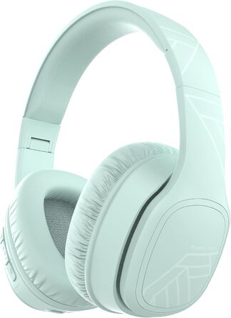 PowerLocus P7 Bluetooth навушники Over-Ear, складані, бездротові з басами, Hi-Fi стерео, з функцією гучного зв'язку, USB-C зарядка та тривалий час роботи для iPhone/PC/TV (М'ятний колір)