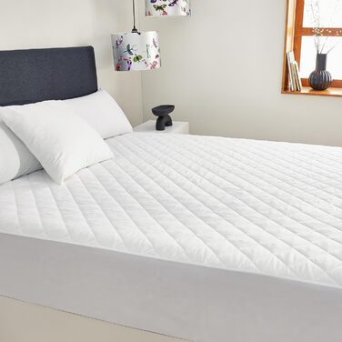 Pikolin Home - Padded Mattress Protector Cover with Waterproof and Breathable Membrane, Pillowcase 105 - 105 x 190/200 cm