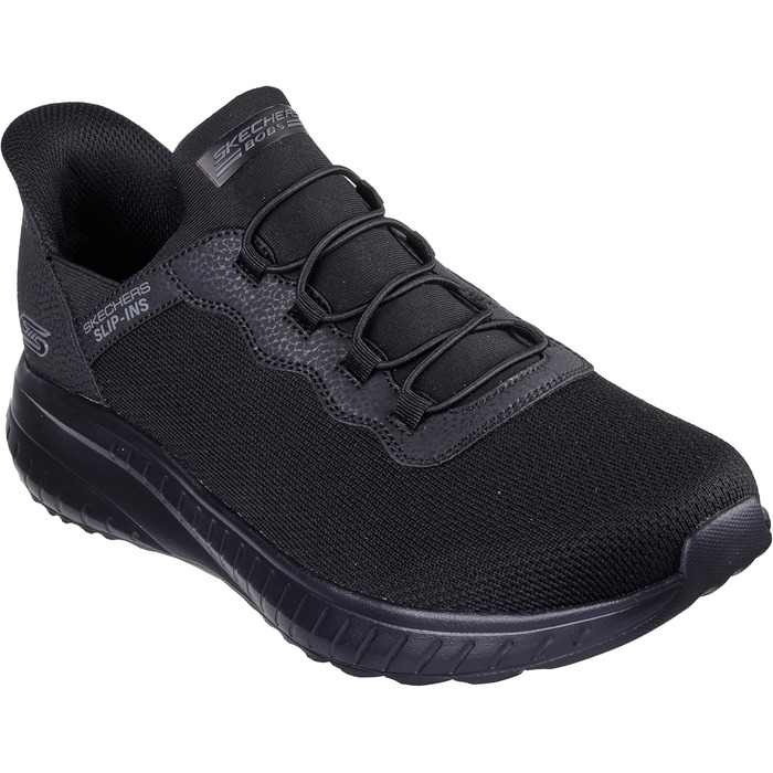 Чоловічі кросівки Skechers Bobs Squad Chaos-Slip Ins, чорні, розмір 43 EU