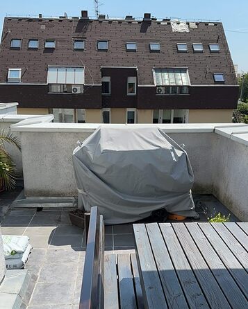 Водонепроникний чохол Turtle Life для газового гриля 3-4 пальники, сірий 136x70x114 см, не вигорає 2 роки