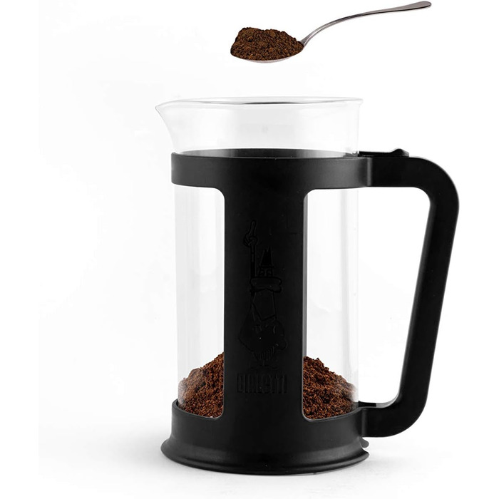 Френч-прес Bialetti Smart, чорний, 1,0 л