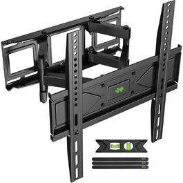 Кріплення для телевізора USX-MOUNT на стіну, поворотне та нахильне, для LED, OLED, Plasma телевізорів (32-70 дюймів), універсальне, з подвійним кріпленням, VESA до 400x400 мм, до 45 кг