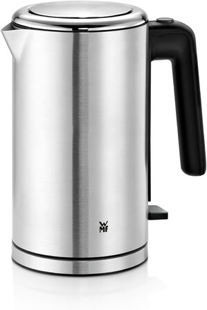 WMF Lono Stainless Steel Kettle 1.6l, Electric Kettle with Scale Filter, 2400 W, Illuminated Water Level Indicator, Matte Stainless Steel