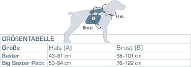 Рюкзак для собак Kurgo Baxter, вантажна сумка для хатніх улюбленців з 2 кишенями, для собак вагою 13-38 кг, червоний K01585 M