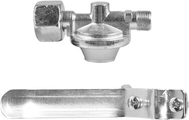Walter Weed Burner and Weed Killer with Piezo Ignition, for weed control, moss removal, asphalt roofing, and film welding, including 5m propane hose and 4 bar propane regulator.