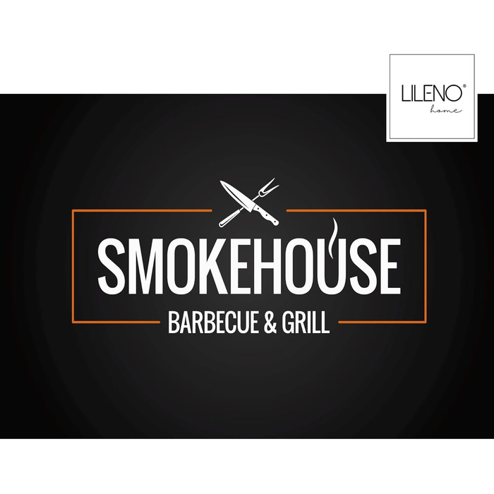 LILENO HOME Гриль та BBQ килимок 75x120 см Smokehouse – захисна підкладка для газового та вугільного гриля, килимок для захисту підлоги під гриль для сімейного барбекю