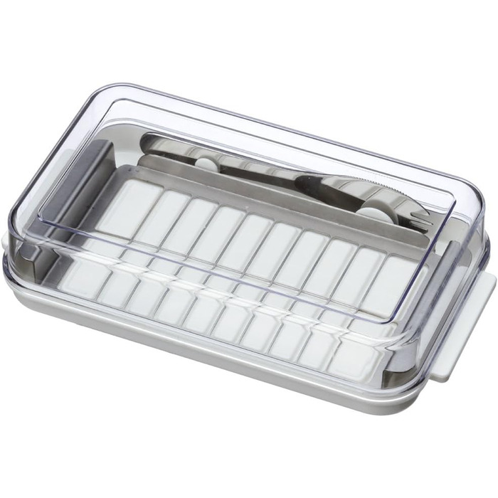 Stainless steel butter shaper and case Btg2dx (with a butter spreader)